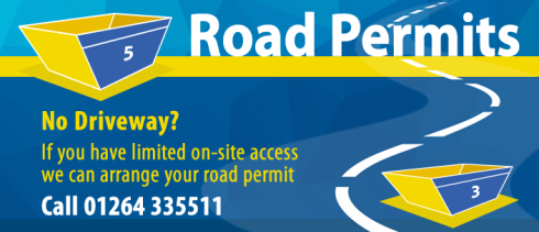 Skip hire road permits - ask Andover Skip Hire